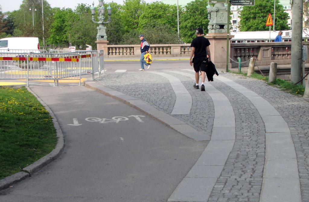 Cykelstaket vid Kungsportsbron