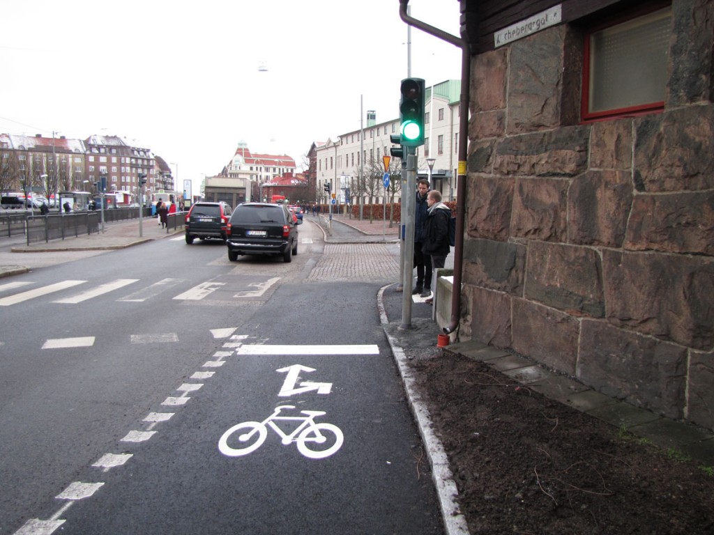 Chalmers nya cykelbana