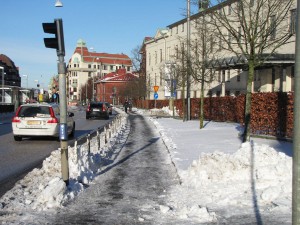 Chalmers nya cykelbana