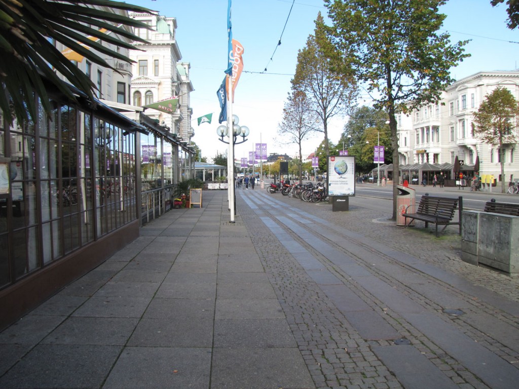 Avenyn innan paviljonger Avenyn innan paviljonger