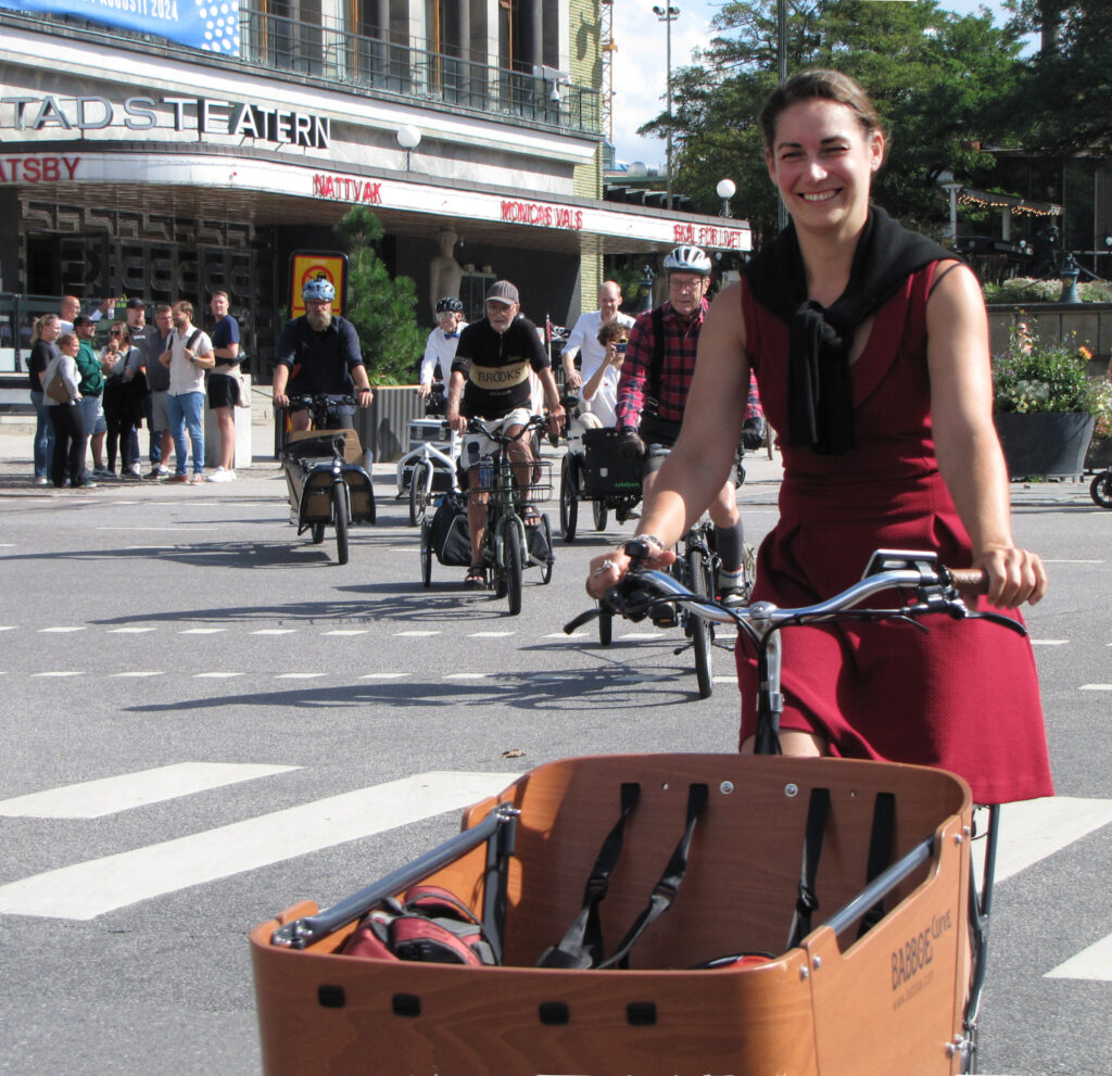 Kliv ombord i lådcykeln!