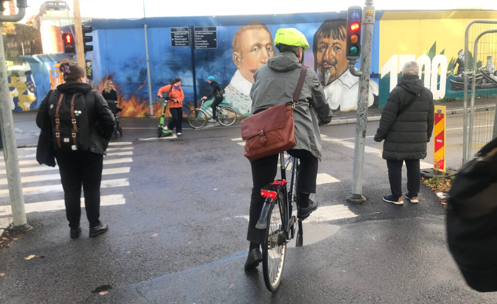 Nya Allén förbi bygget av VL