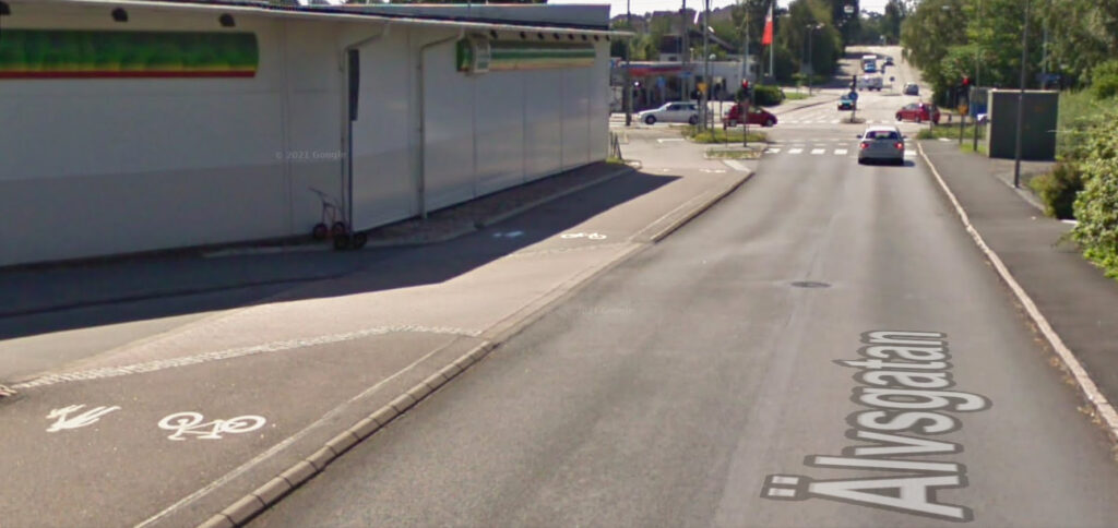 Mjuk separering vid Göta Älvsgatan