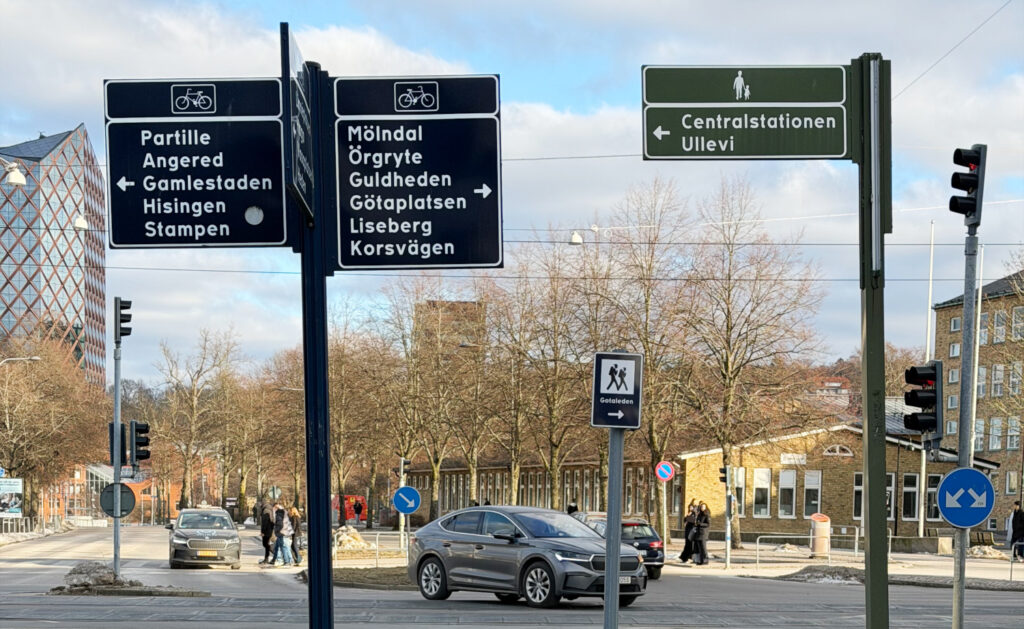 Göteborgsk cykelskylt
